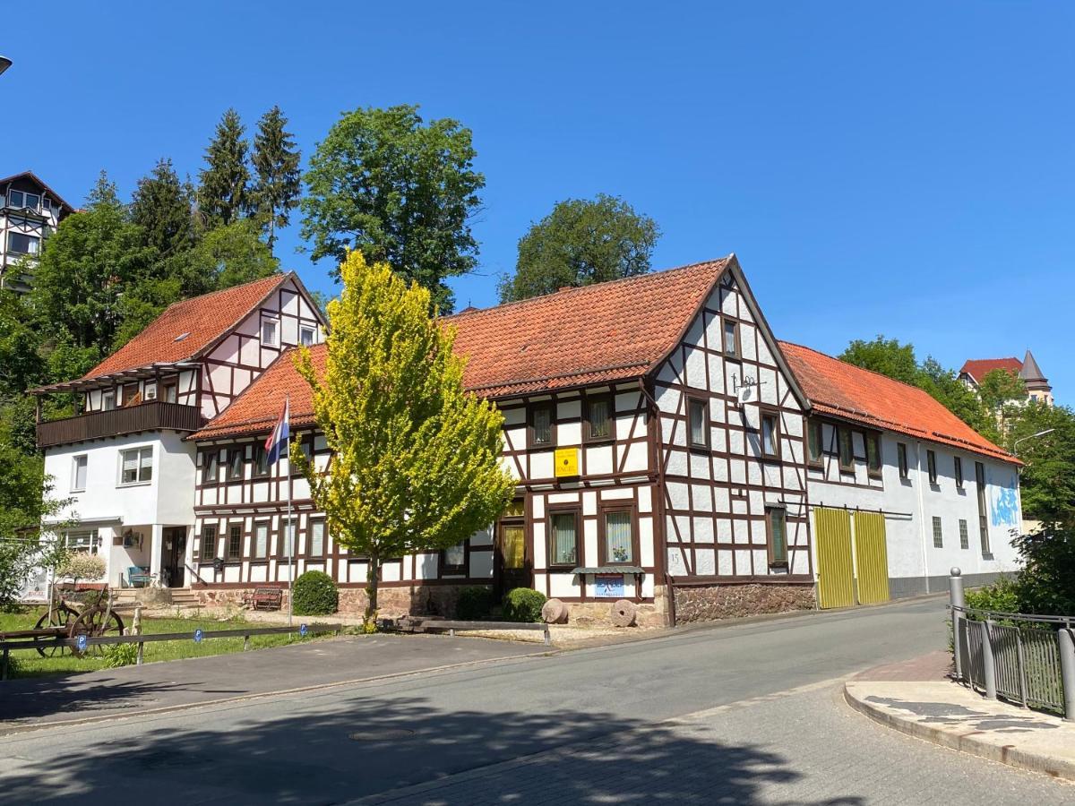 Hotel Pension Gelpkes Muehle Bad Sachsa Eksteriør bilde
