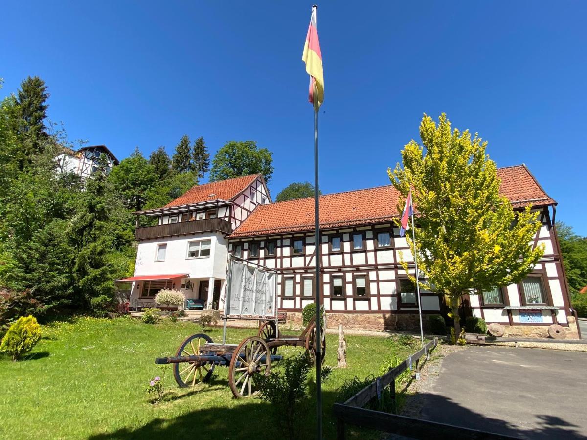 Hotel Pension Gelpkes Muehle Bad Sachsa Eksteriør bilde